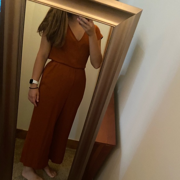 burnt orange jumpsuit target